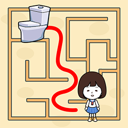 迷宫找厕所小游戏